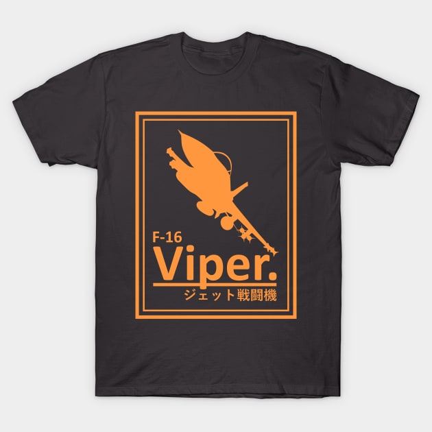 F-16 Viper T-Shirt by TCP